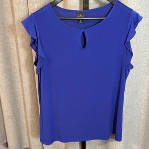 Women’s Royal Blue Blouse Size XL